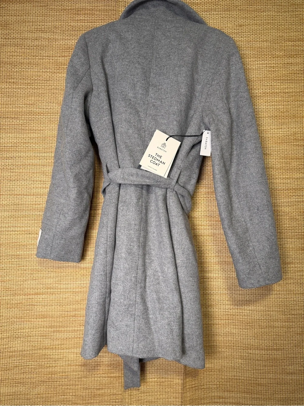 [Brand New] Aritzia Babaton Connor Coat in Light Gray - Picture 9 of 14